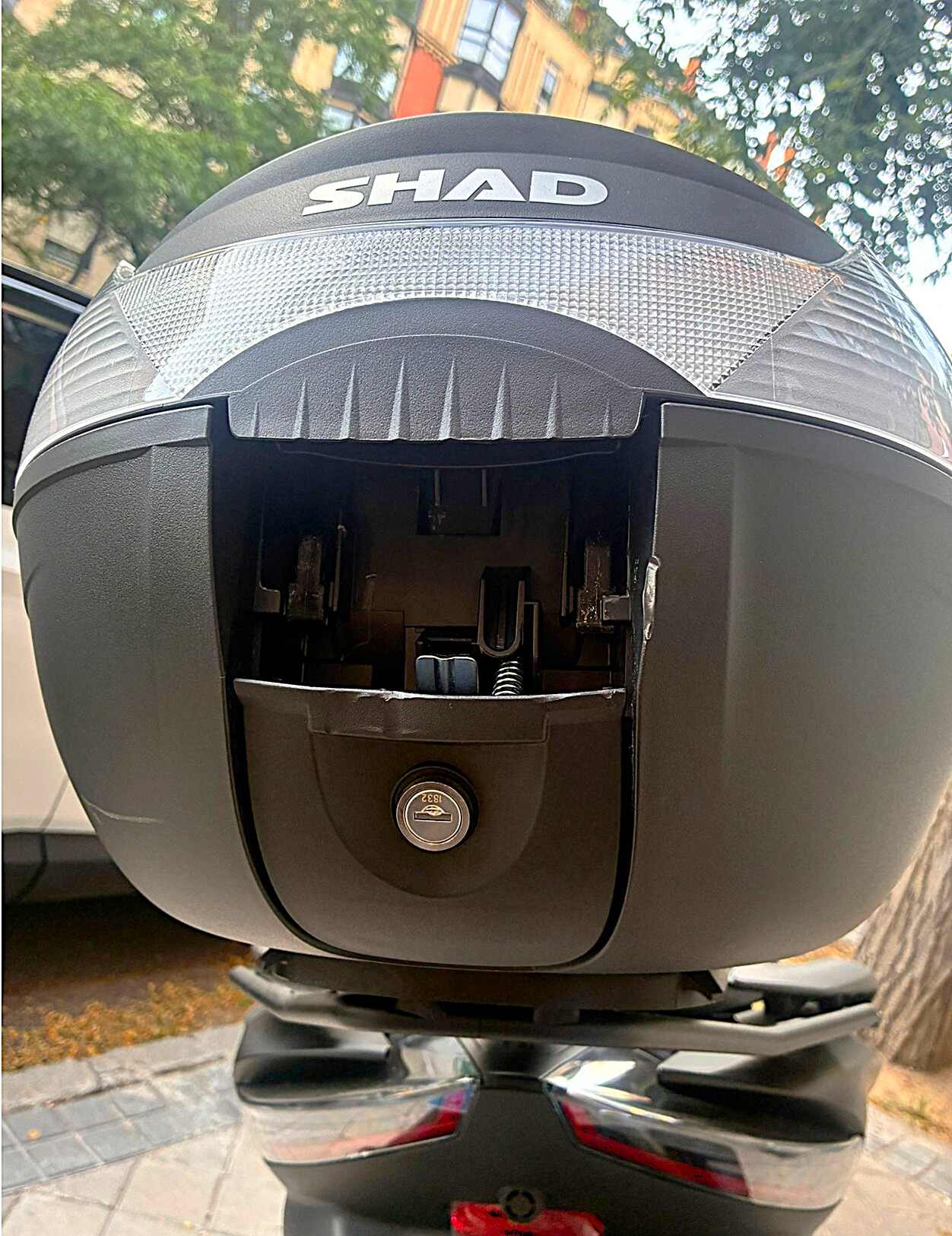 robo baúl moto Madrid Atocha