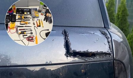 robo coche sistema eléctrico