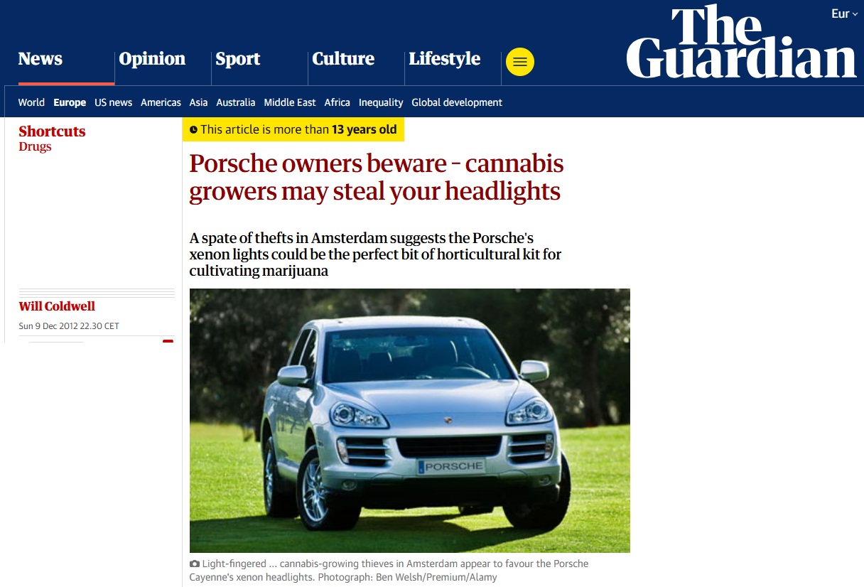 robo faro porsche The Guardian