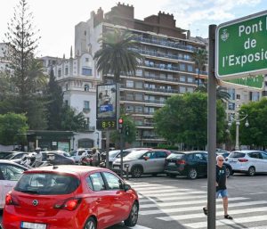 semaforo valencia cruce