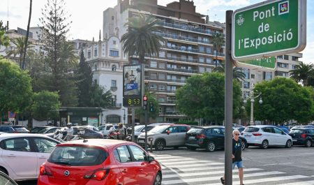 semaforo valencia cruce