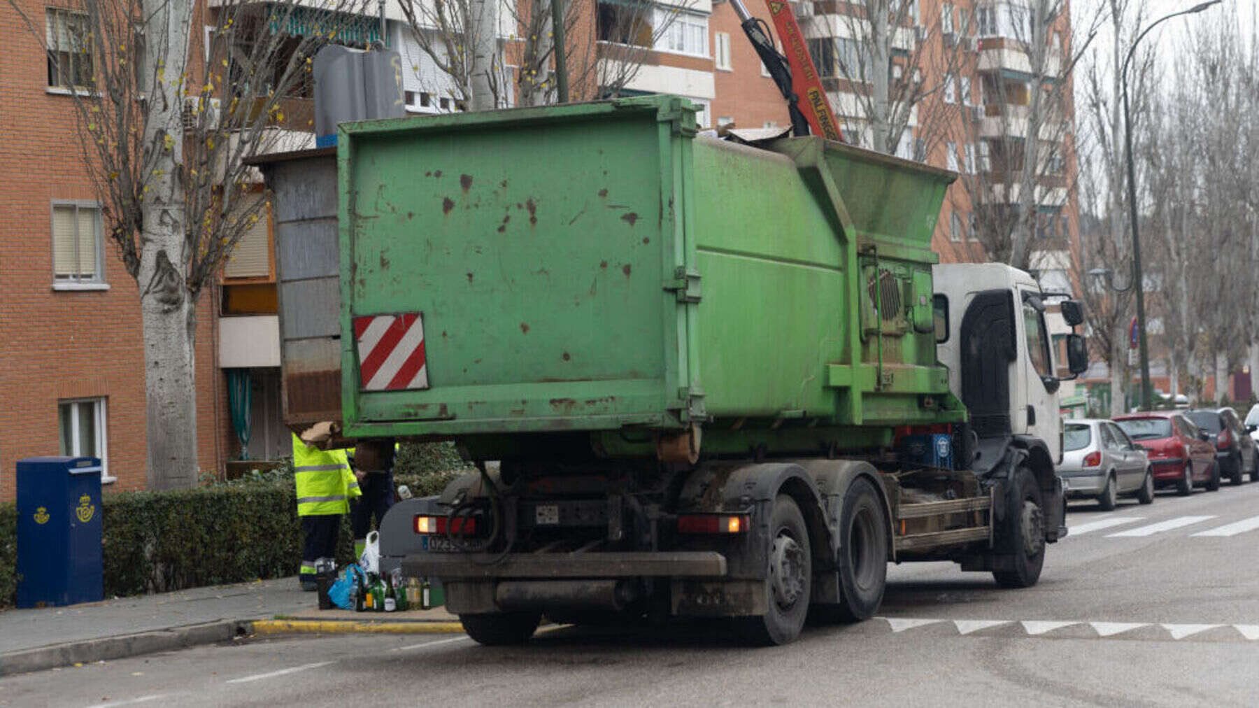 Camión de la basura.