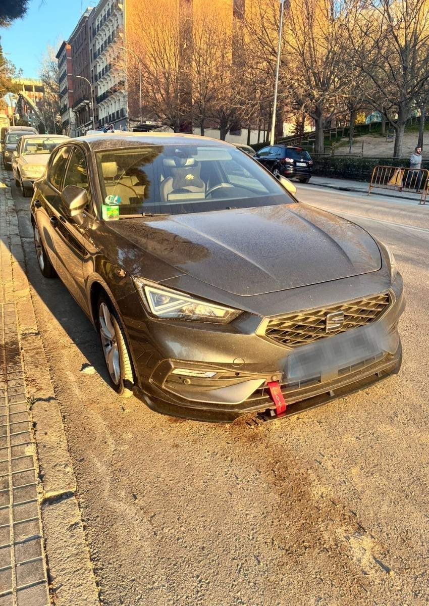 Cinta de arrastre coche