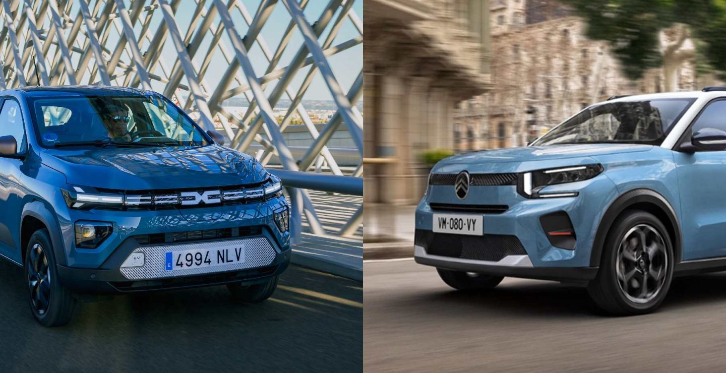 Citroën ë-C3 contra Dacia Spring