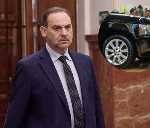 Los coches de José Luis Ábalos.