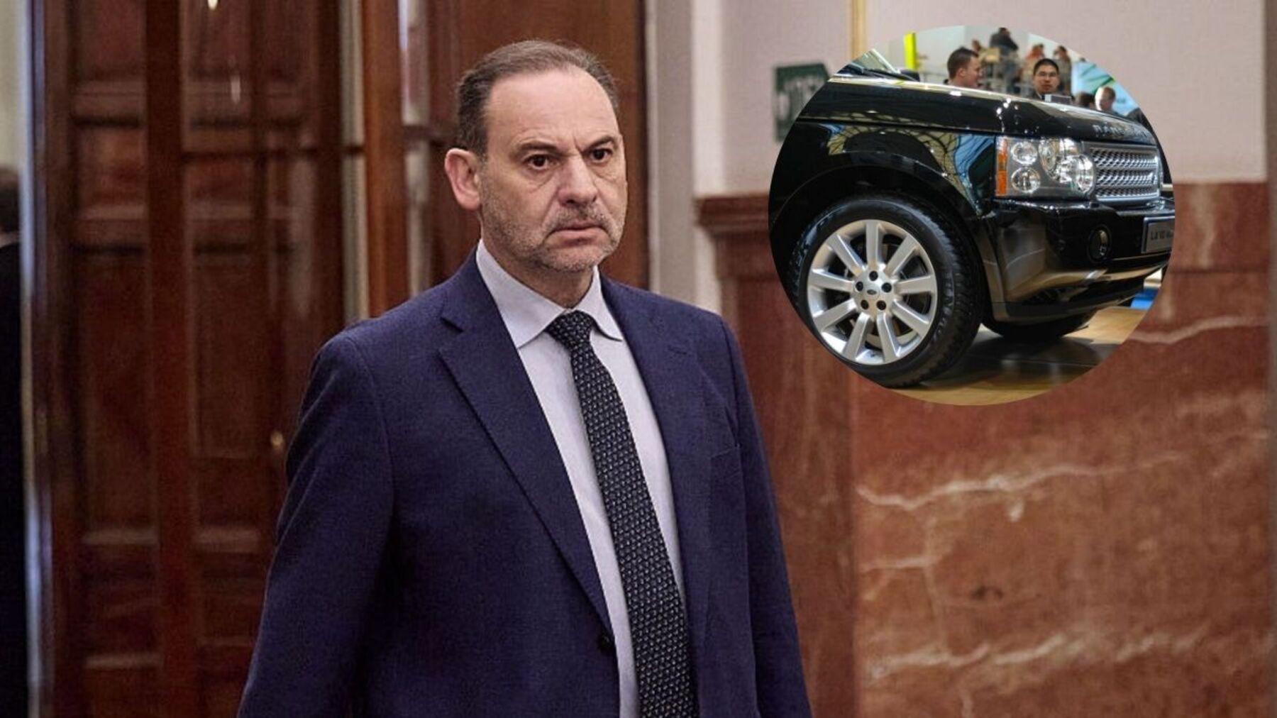 Los coches de José Luis Ábalos.