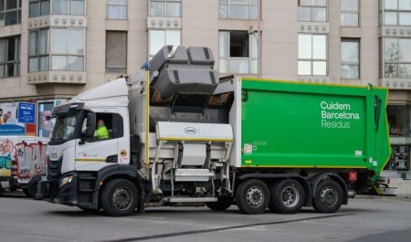 Camionero de la basura.