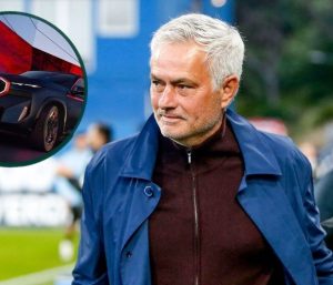El coche de Mourinho en el Real Madrid.