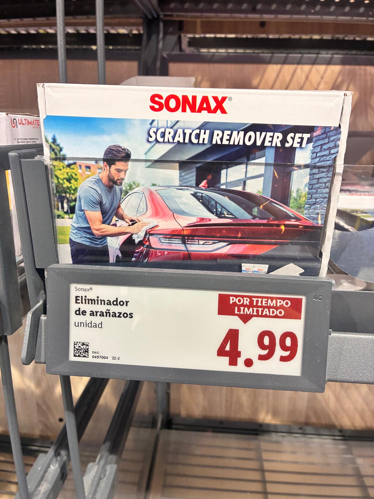 Producto antirayaduras para coches Lidl