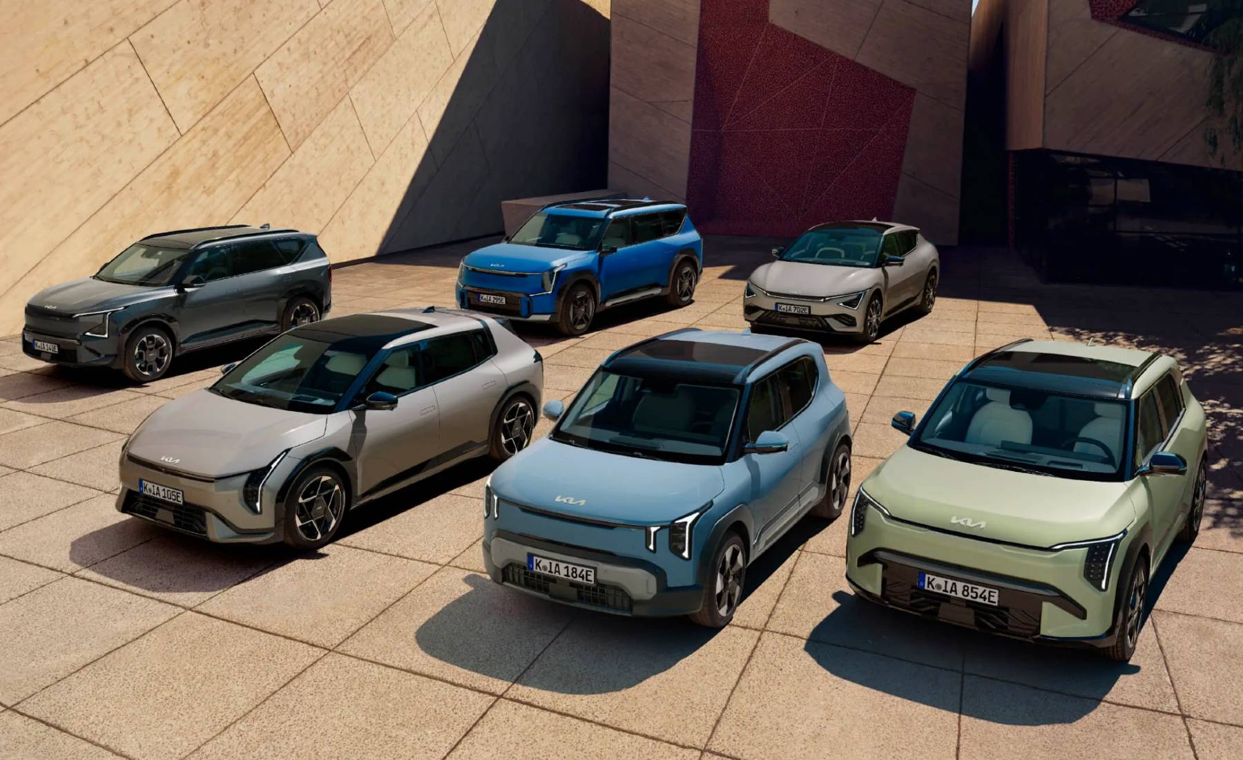 Gama de vehículos eléctricos de Kia