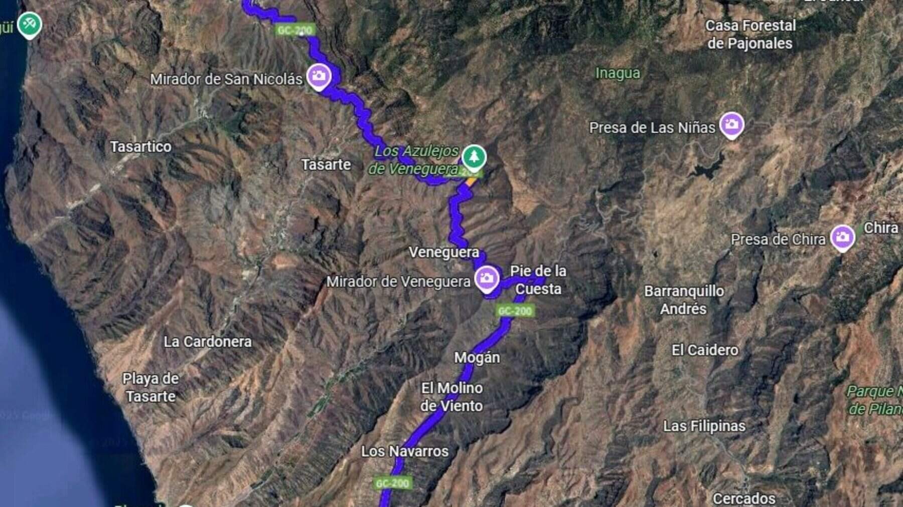 Parte del camino del dragón.