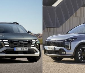 Hyundai Tucson contra Kia Sportage