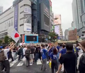 Japoneses Shibuya Mundial