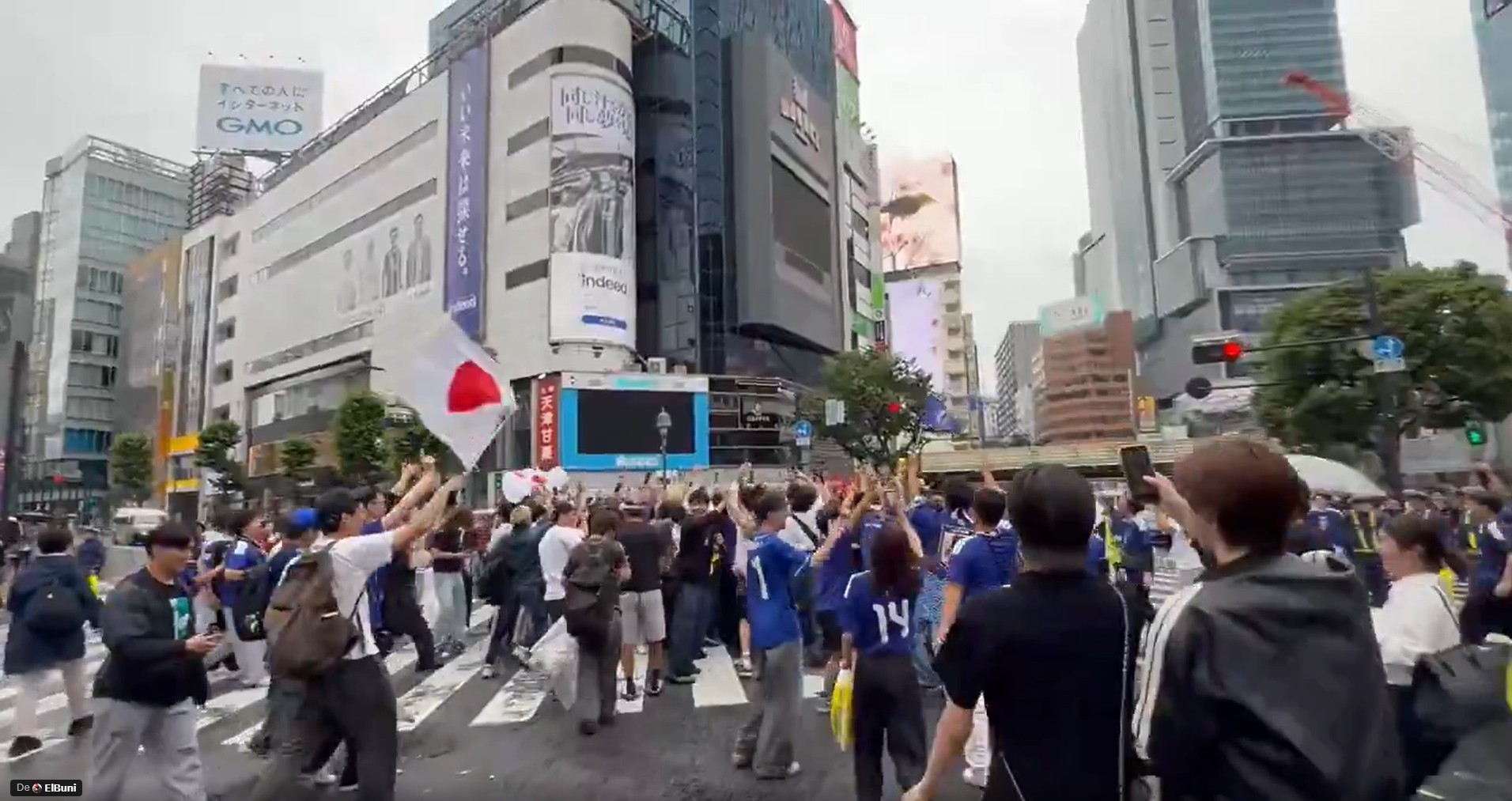 Japoneses Shibuya Mundial