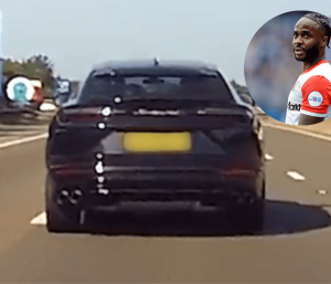 Sterling se choca con su Lamborghini.