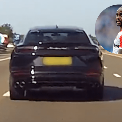 Sterling golpea su Lamborghini de 300.000 euros tras cruzar varios carriles: acusado por conducir supuestamente bajo los efectos de las drogas