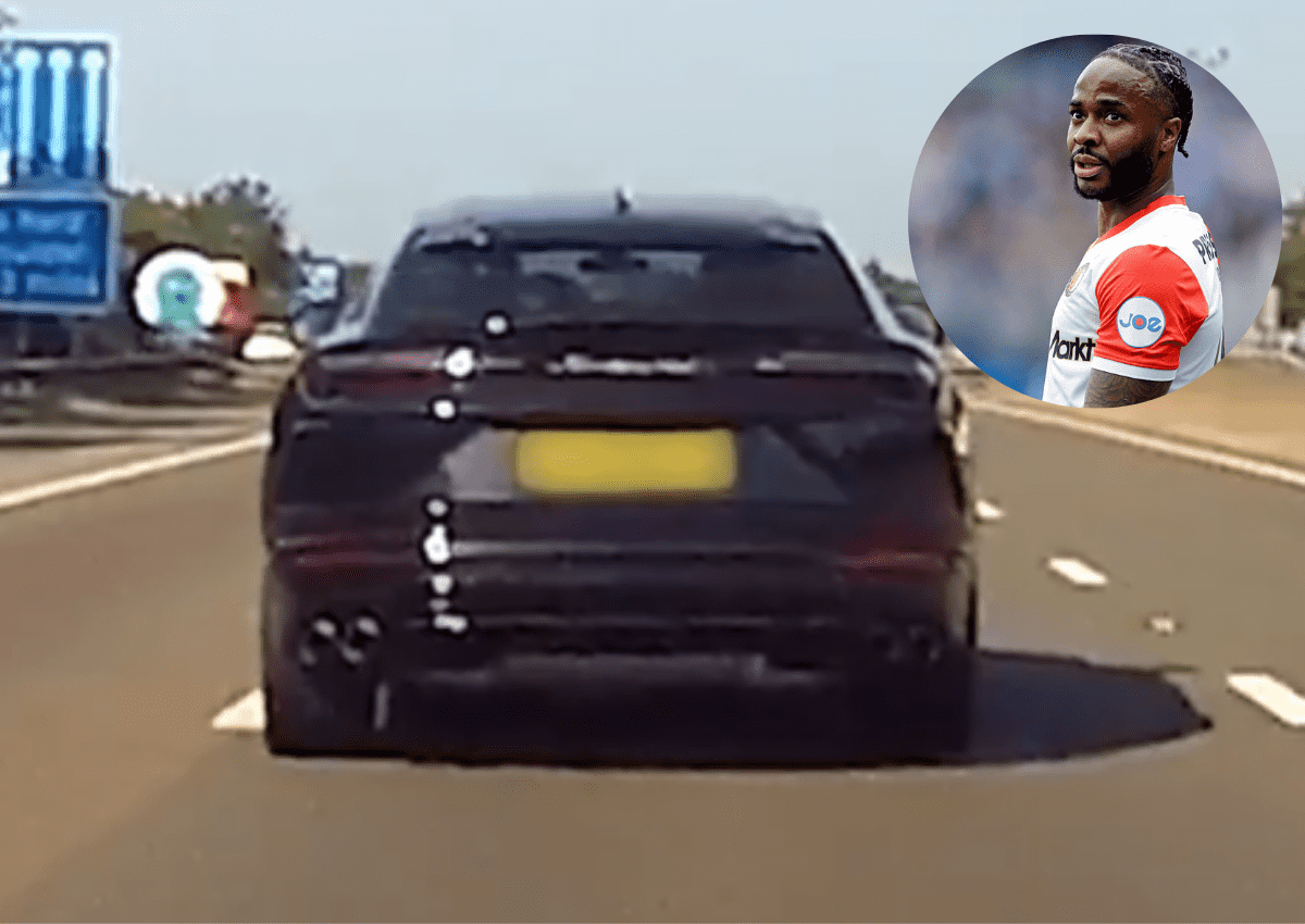 Sterling se choca con su Lamborghini.