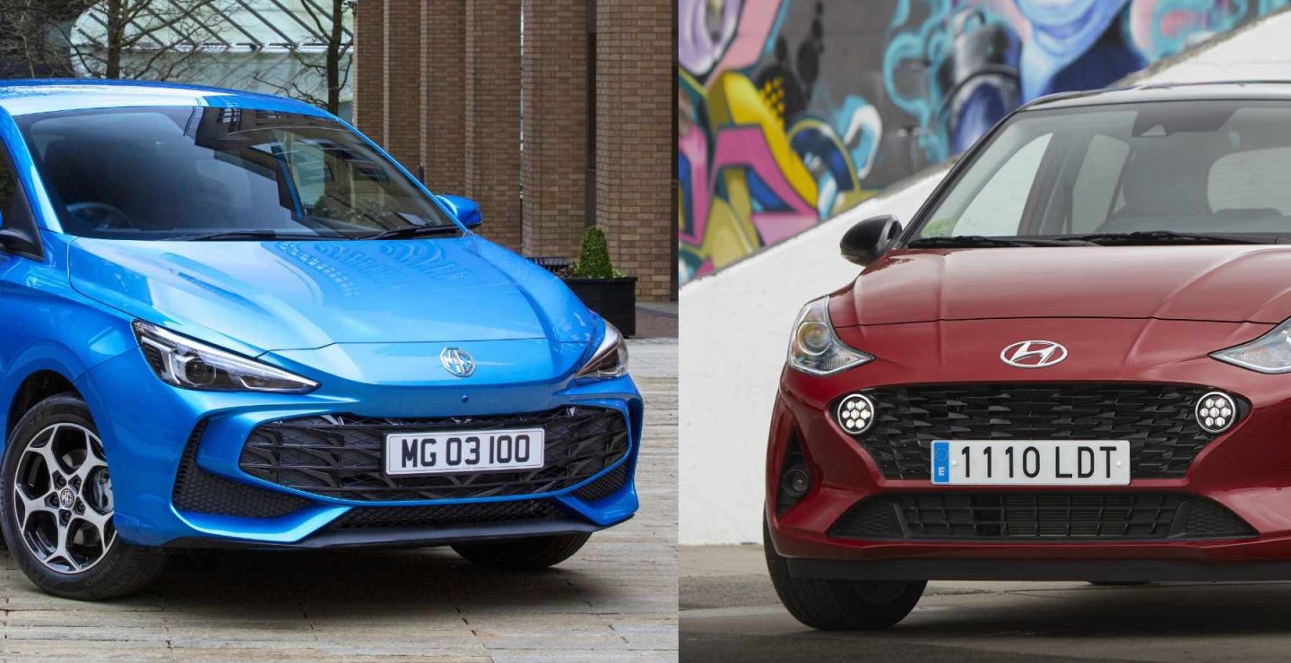 MG3 y Hyundai i10