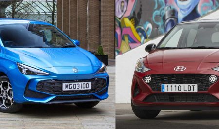 MG3 y Hyundai i10