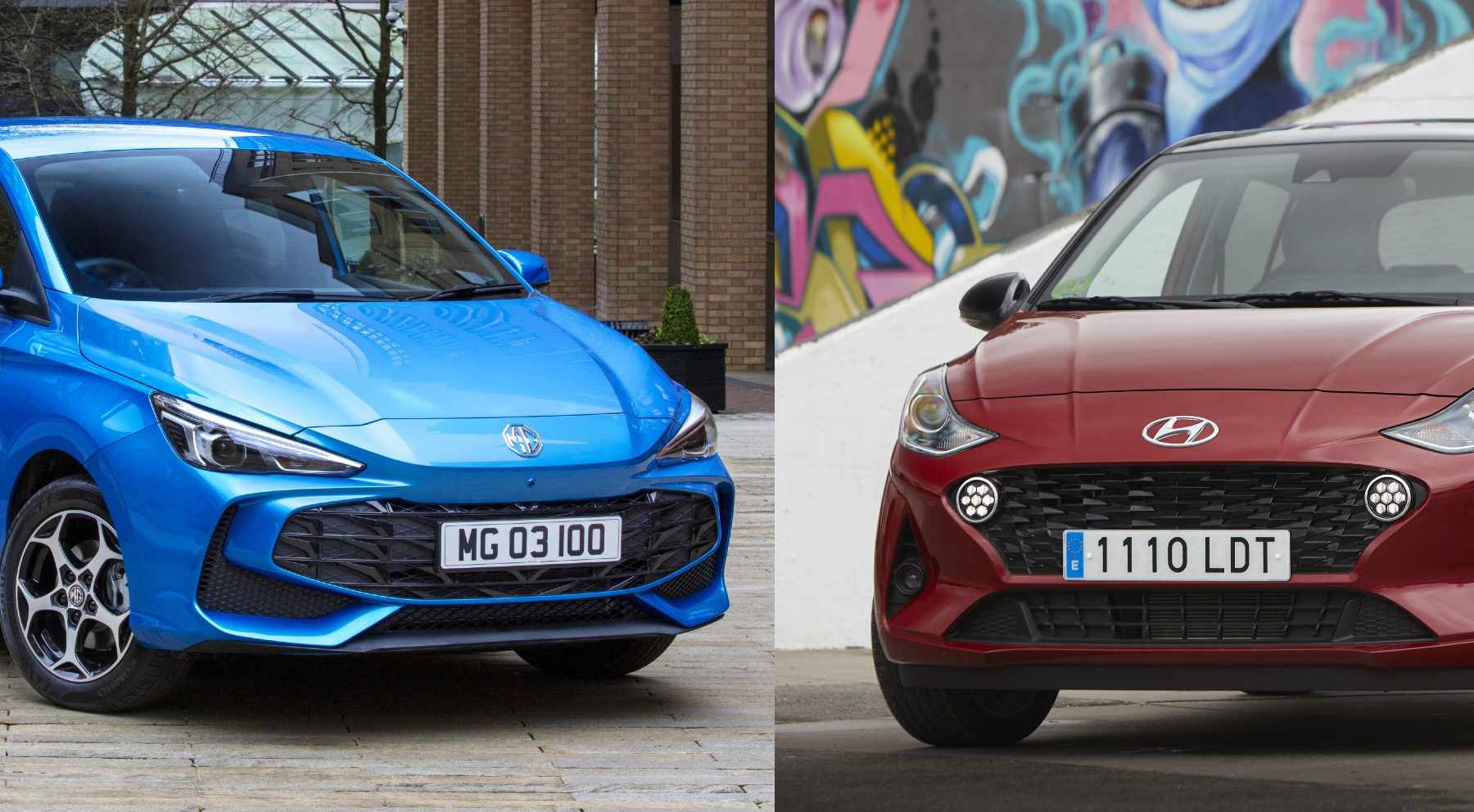 MG3 y Hyundai i10