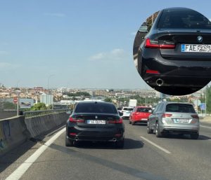 Matrícula coche FAE