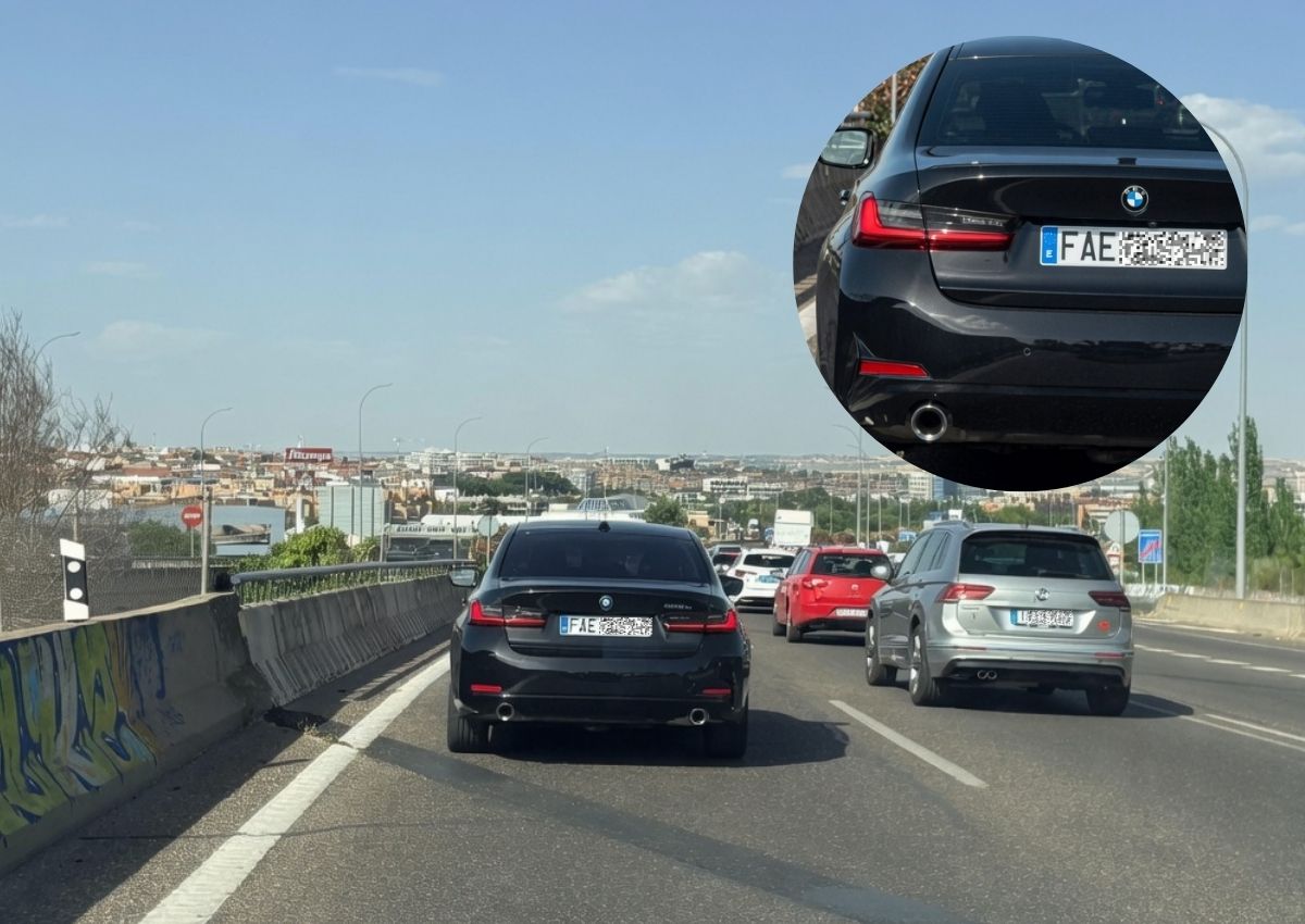 Matrícula coche FAE