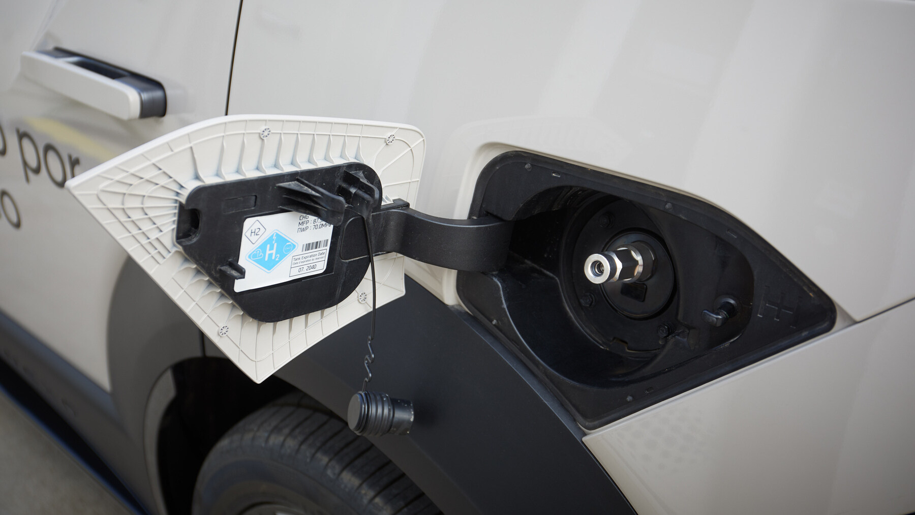 Detalles del Hyundai Nexo.
