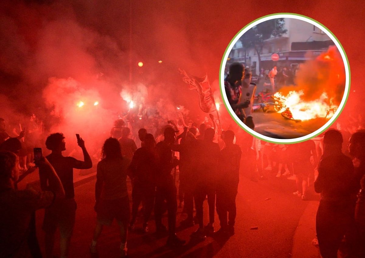 Paris PSG destrozos París