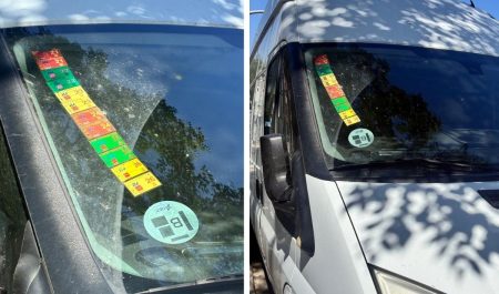Pegatinas ITV coche