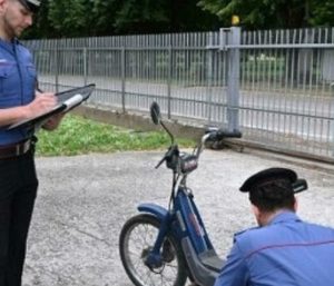 La Piaggio Ciao robada.