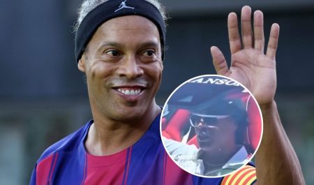 Ronaldinho y el caos en Miami: aparece en un superdeportivo que muy pocos se pueden permitir y lo más curioso es que no lo puede conducir por esta razón
