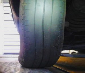 Rueda deformada ITV