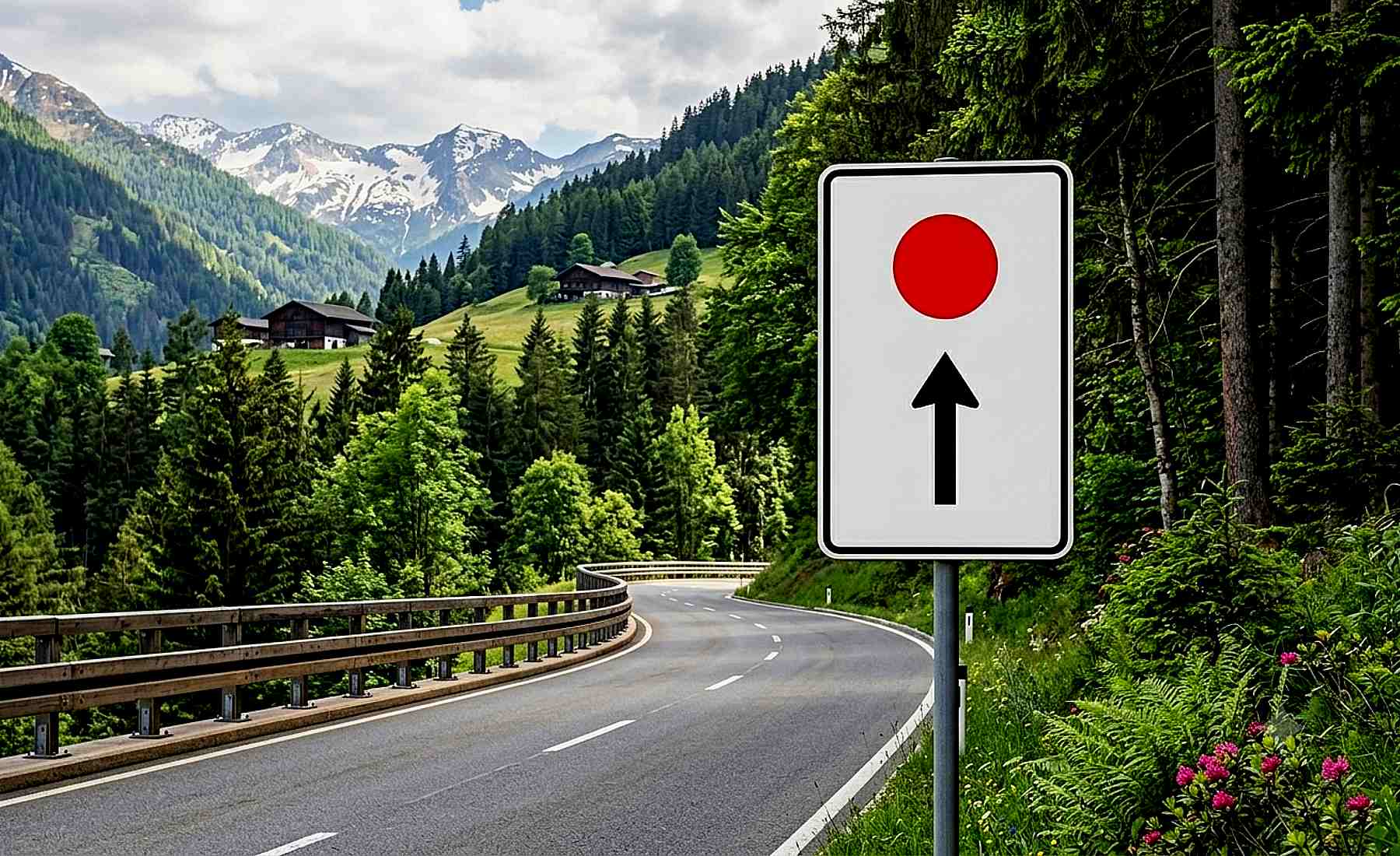 Señal punto rojo Alemania
