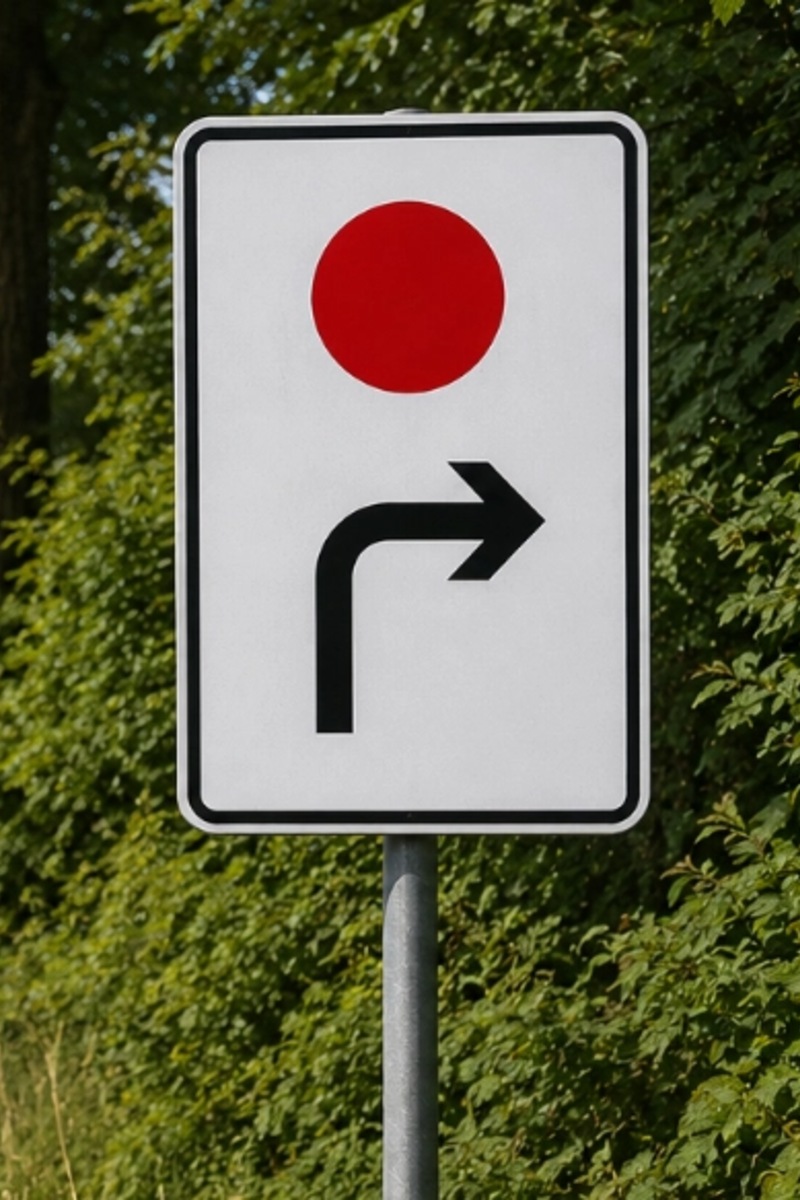 Señal punto rojo Alemania