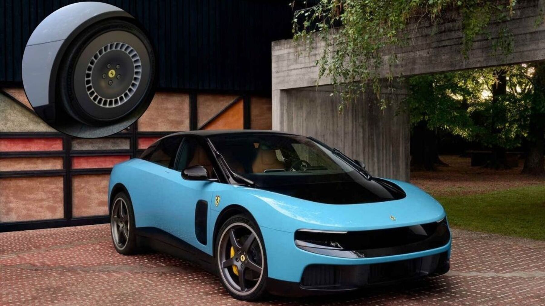 El eTrac del Ferrari Luce puede ser revolucionario.