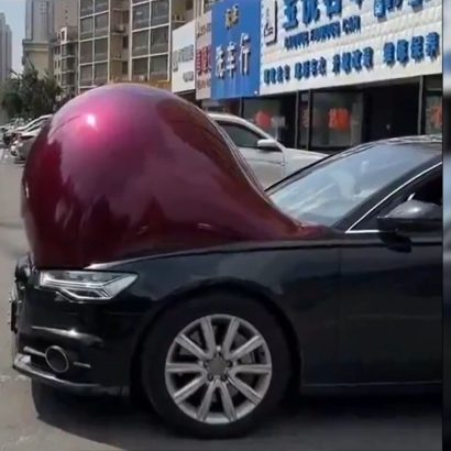 La ola de calor deja graves consecuencias en la carrocería: gracias a las altas temperaturas estos coches parecen 'embarazados'