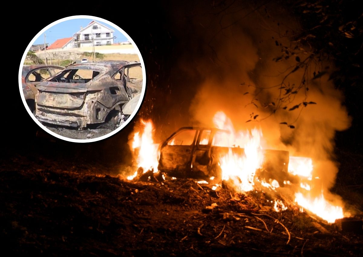 incendio coche catalizador