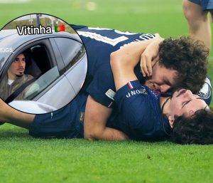 vitinha y joao neves coche
