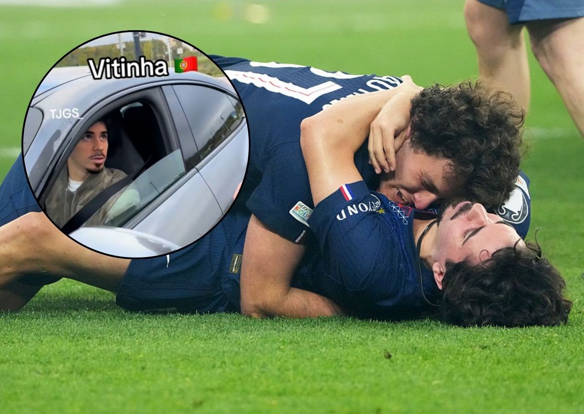 vitinha y joao neves coche