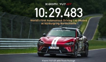 xiaomi yu7 nurburgring