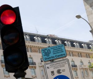 zona de bajas emisiones madrid semaforo
