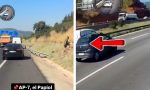 Iban haciendo eses por la AP-7, provocaron un accidente y huyeron dejando el coche abandonado: no lo sabían, pero todo quedó grabado