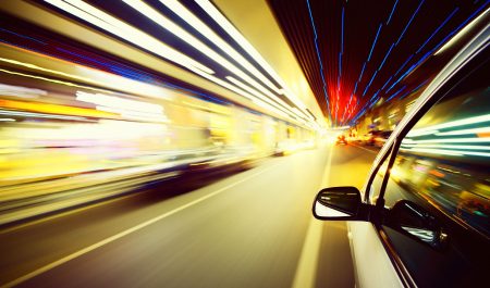 Alta velocidad coche