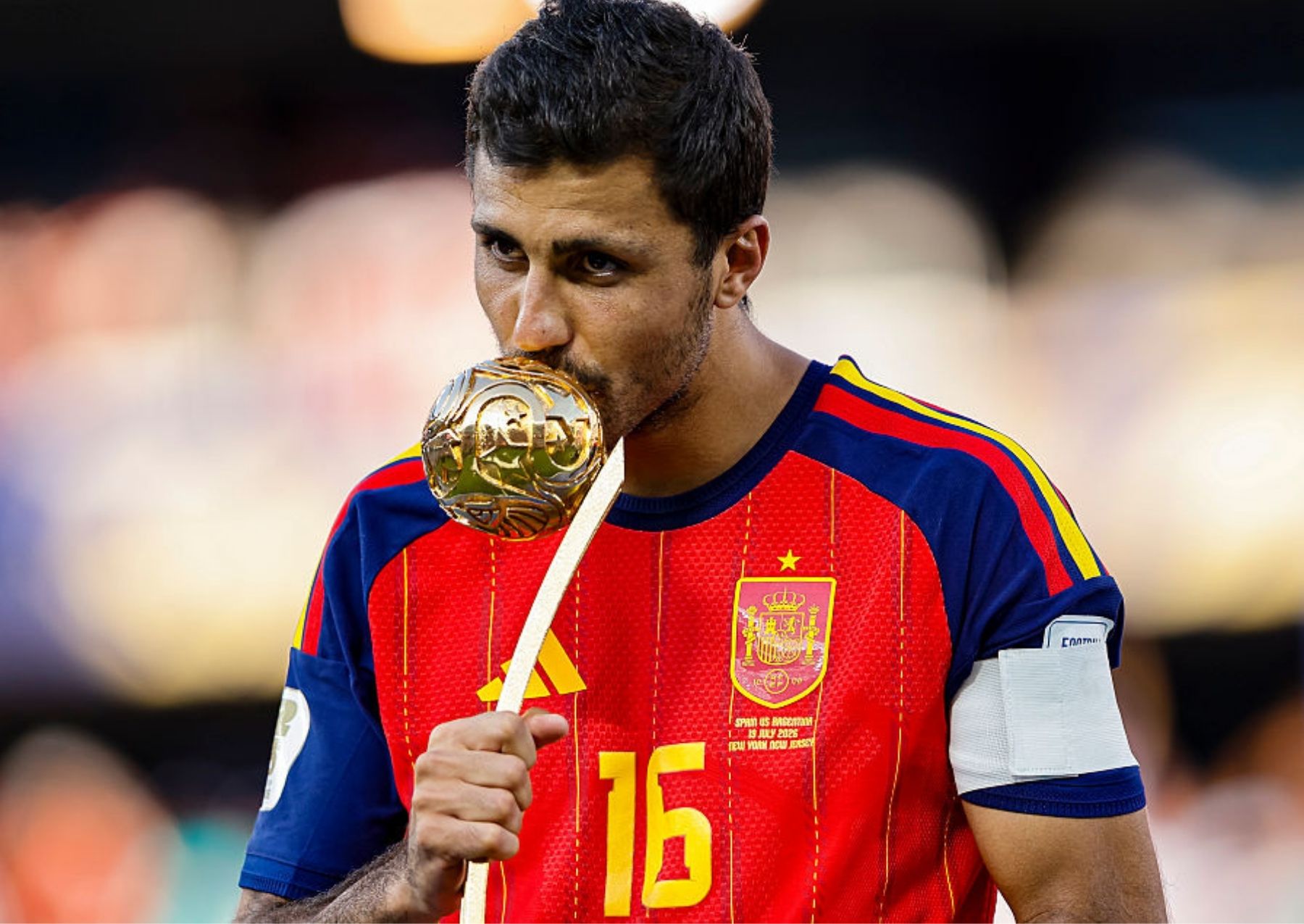 Rodri en el Mundial 2026.