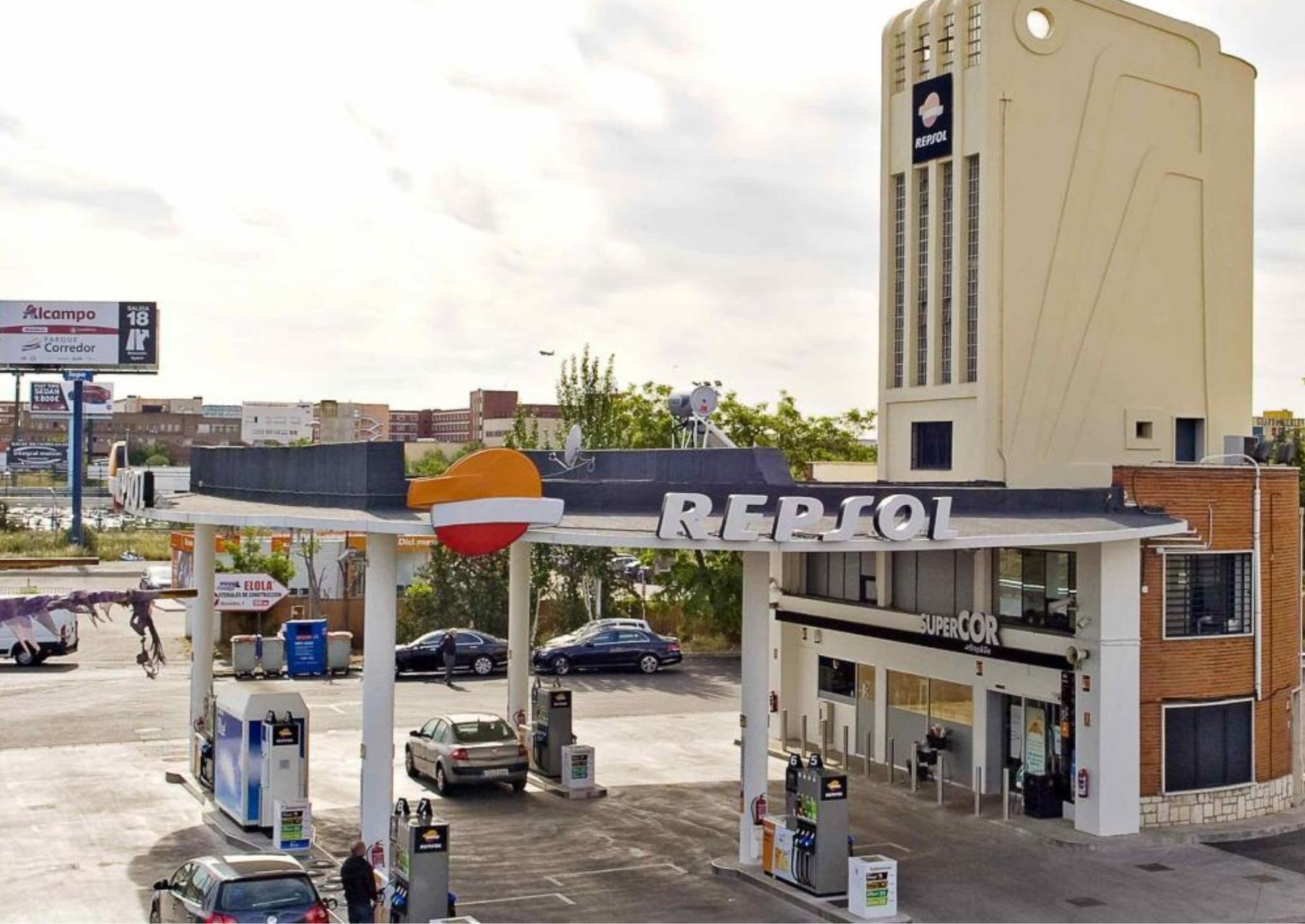 Gasolinera de la avenida de Aragón.
