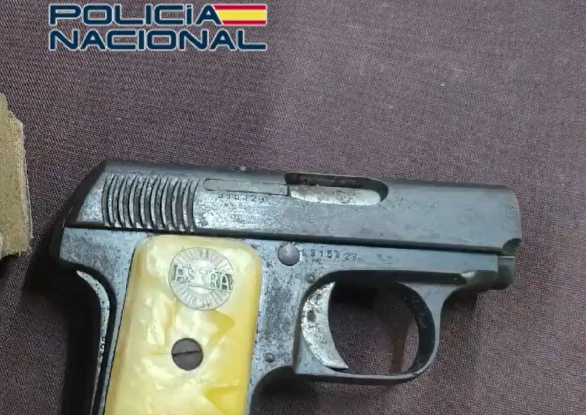 Arma utilizada en la Operación Tijuana.