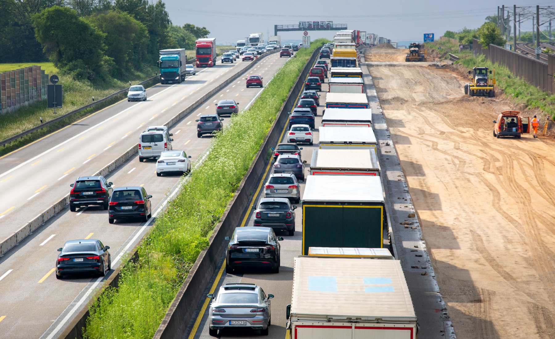 Autobahn Alemania obras