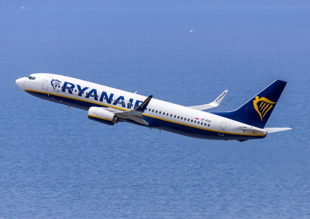 Avión de Ryanair