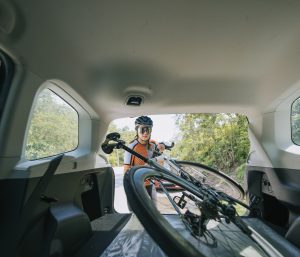 Bicicleta en el coche