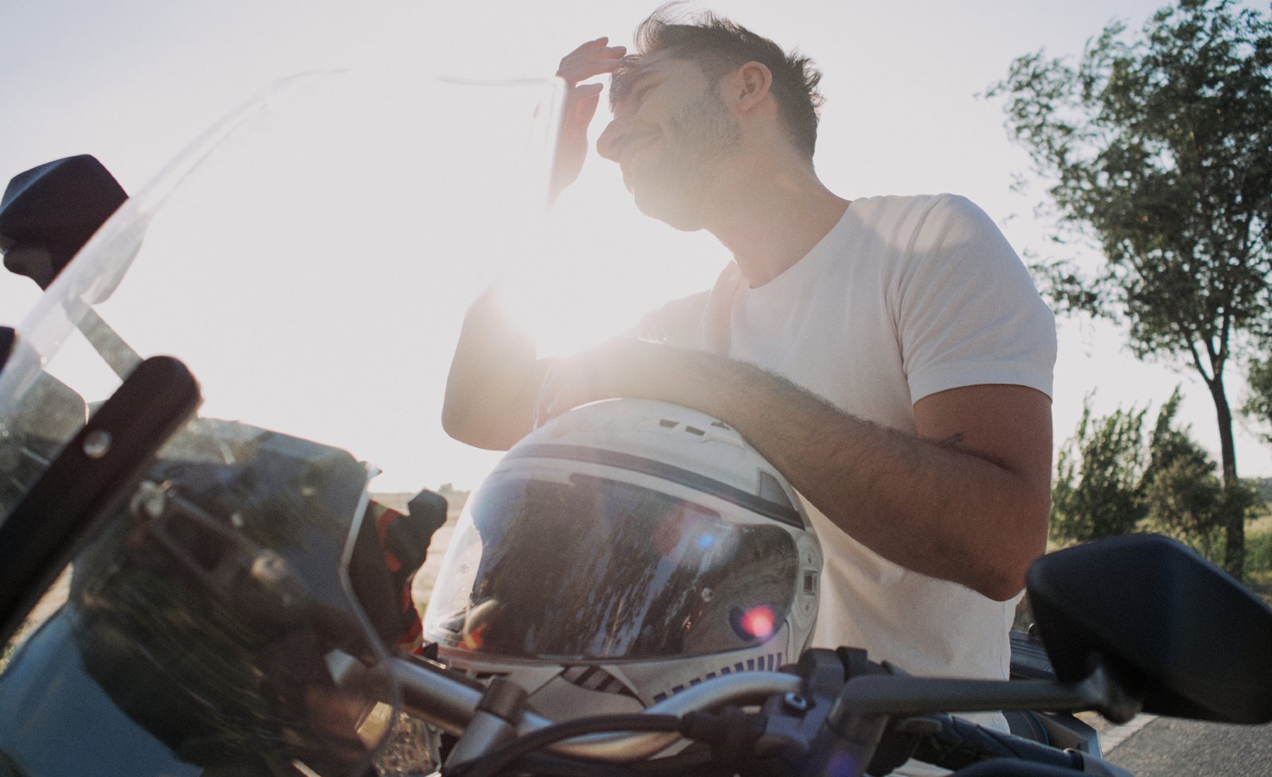 Calor en moto